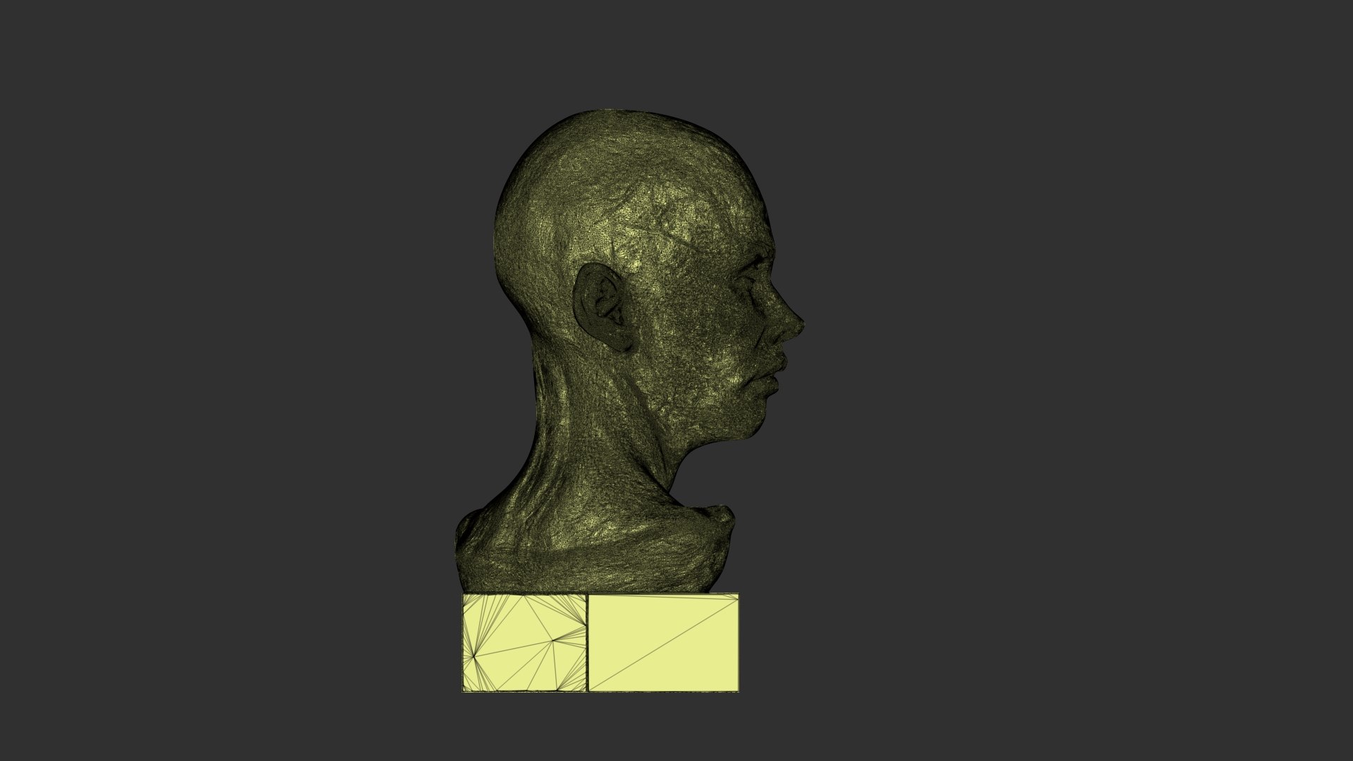 Female Face Print 3D Model - TurboSquid 2057416