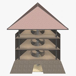 Tropical pavilion 26A84 model