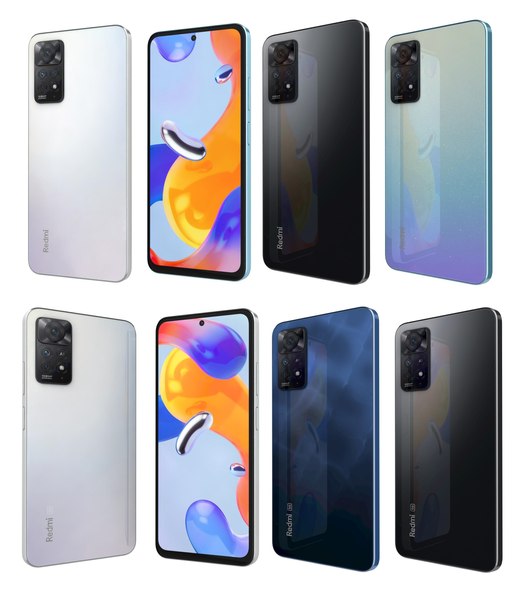 Xiaomi Redmi Note 11 Pro And 5G 3D model