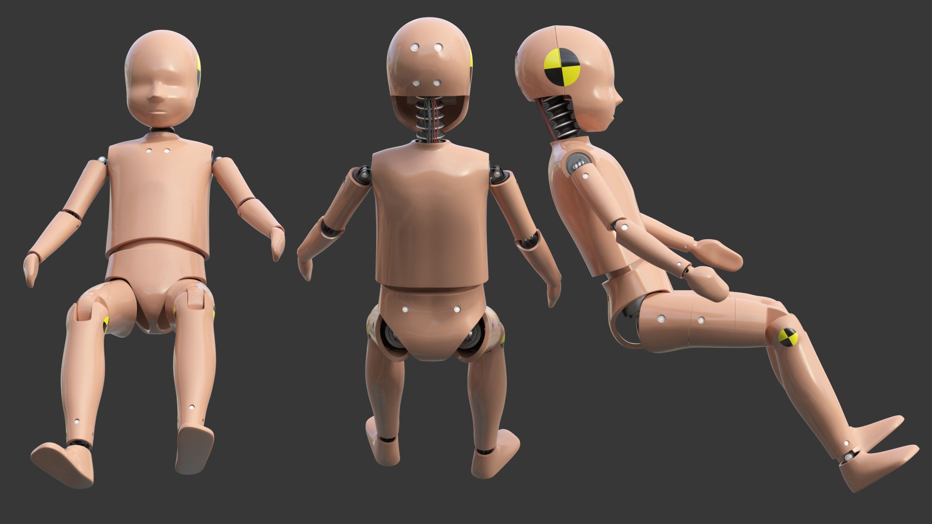 3D child crash test dummy https://p.turbosquid.com/ts-thumb/xC/BOKJoo/DDYSroow/childcrashtestdummyinsafetyseatc4dmodel013/jpg/1577285490/1920x1080/fit_q87/2069238e1c26d74fa8799e50575c667c092e3cf0/childcrashtestdummyinsafetyseatc4dmodel013.jpg