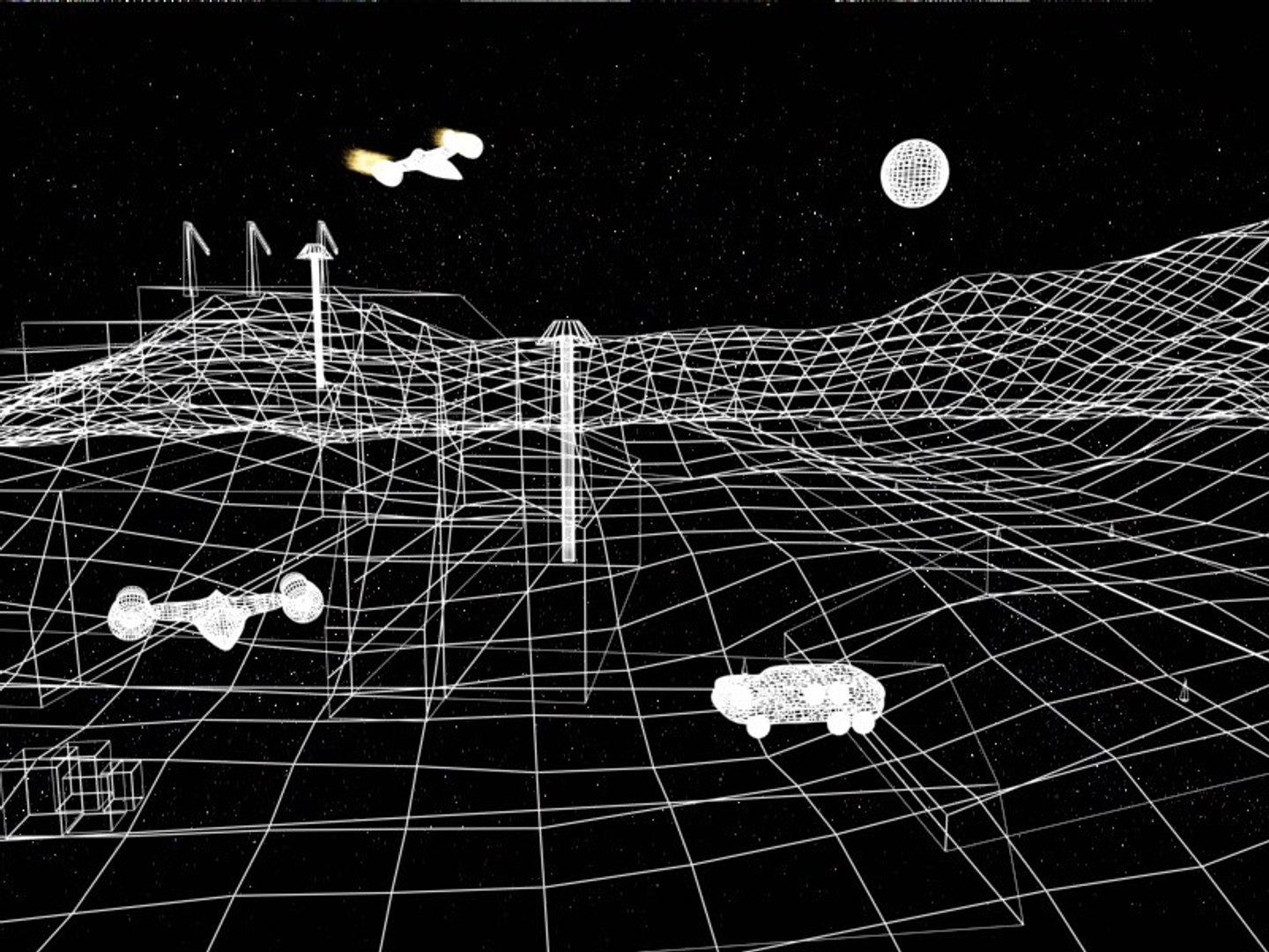3ds Max Moon Base