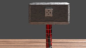 3D model hammer