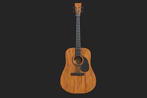 guitar cartoon model
