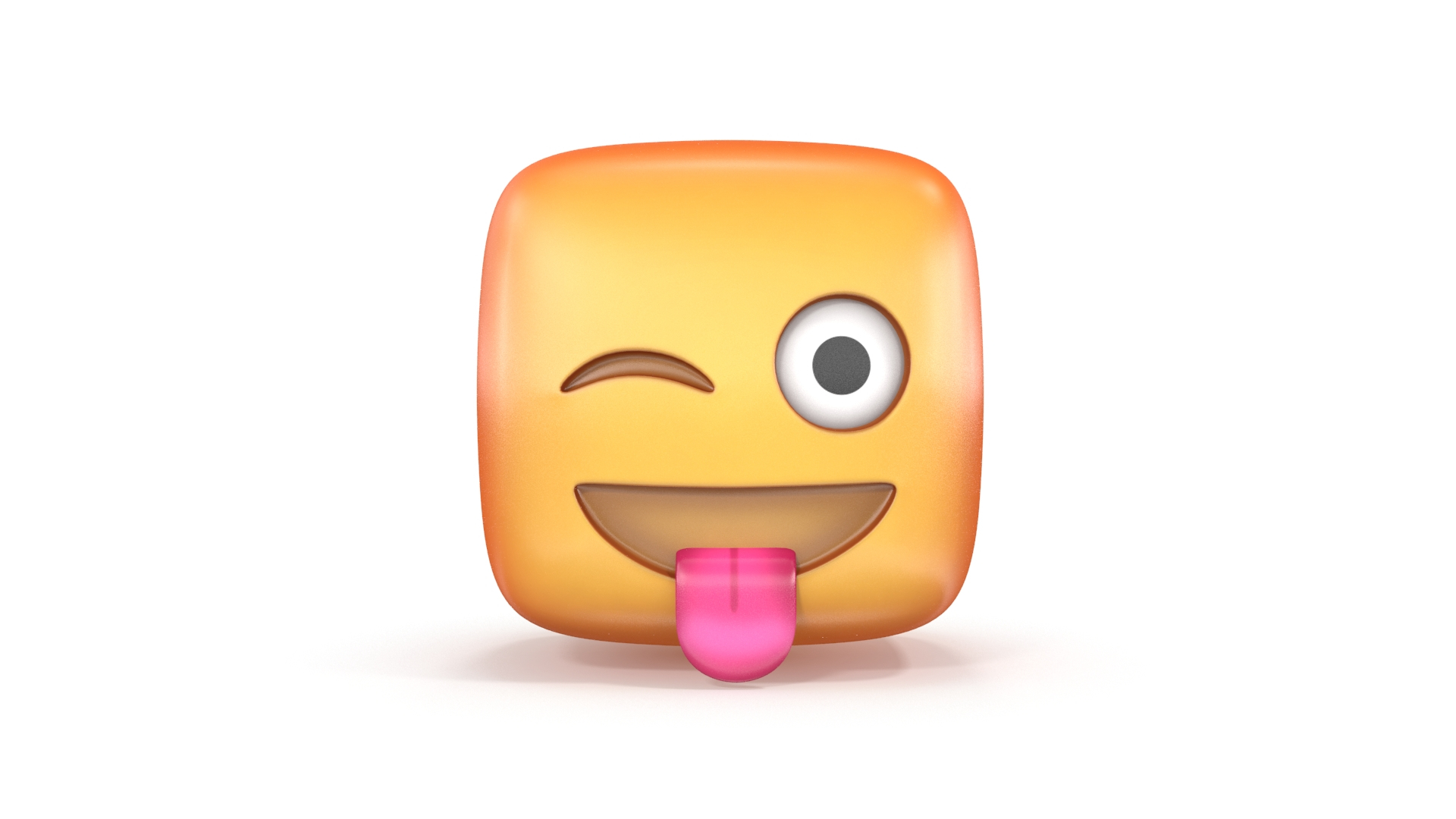 Smiley Face Emoji 3 Model TurboSquid 2065673