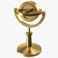 Vintage Brass Lecture Gyroscope