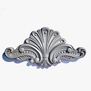 3d cartouche model