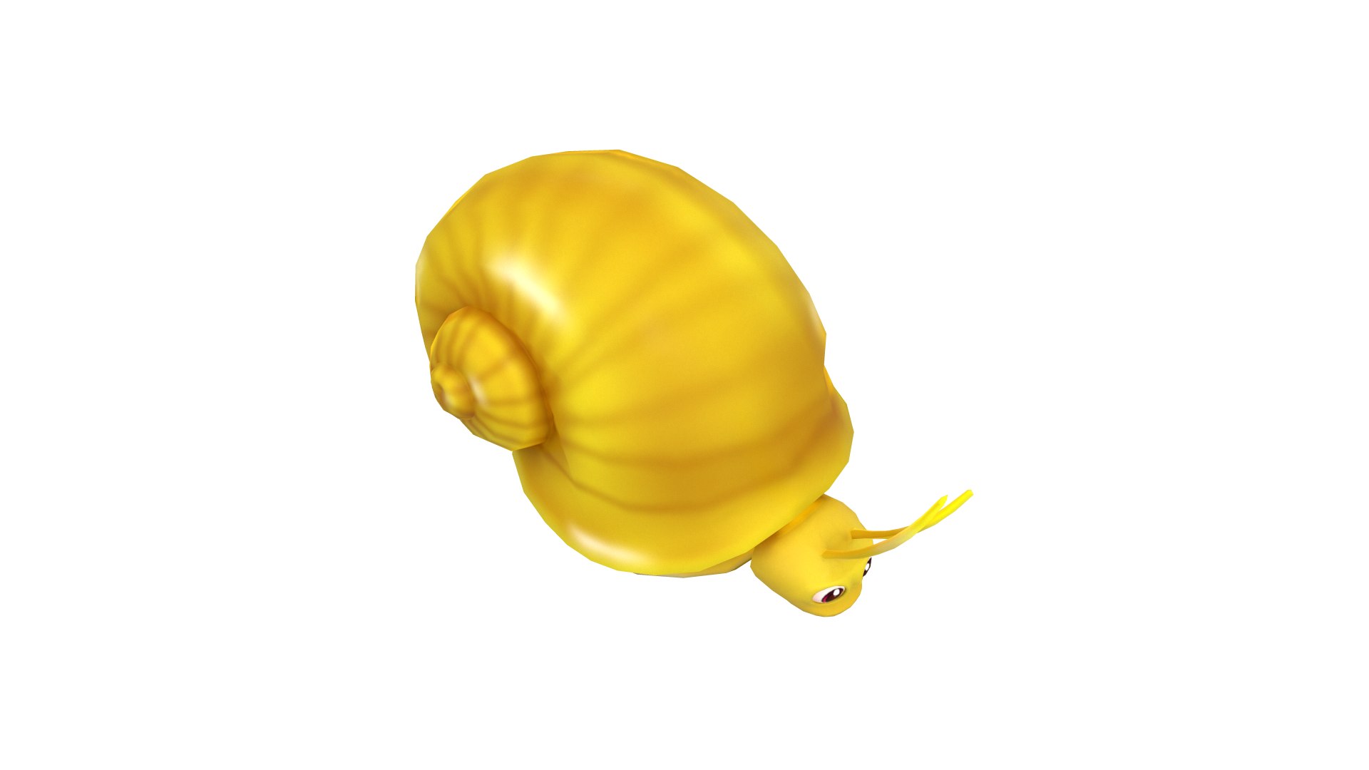3D Golden Apple Snail Toon TurboSquid 1586177