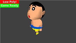 shin chans rigged animation 3d x