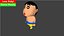 ShinChan Beach[Rigged+Animated]