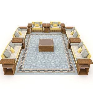ARABIC SOFA MAJLIS 2 3D