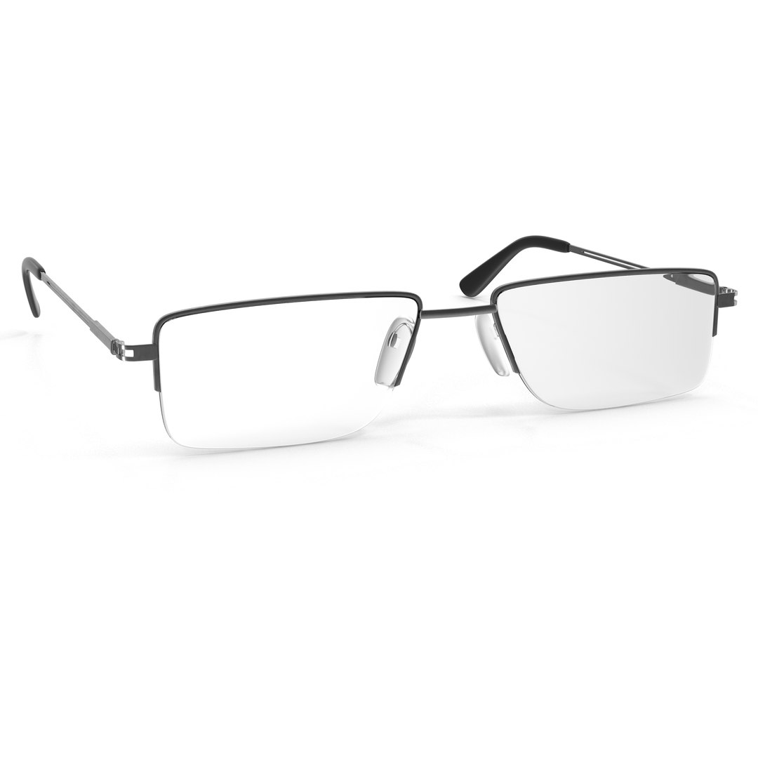 Glasses 6 3D model preview