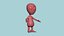 Cute Alien A02 Green Red - Simple - Character Design
