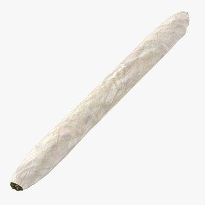 marijuana joint 02 3D