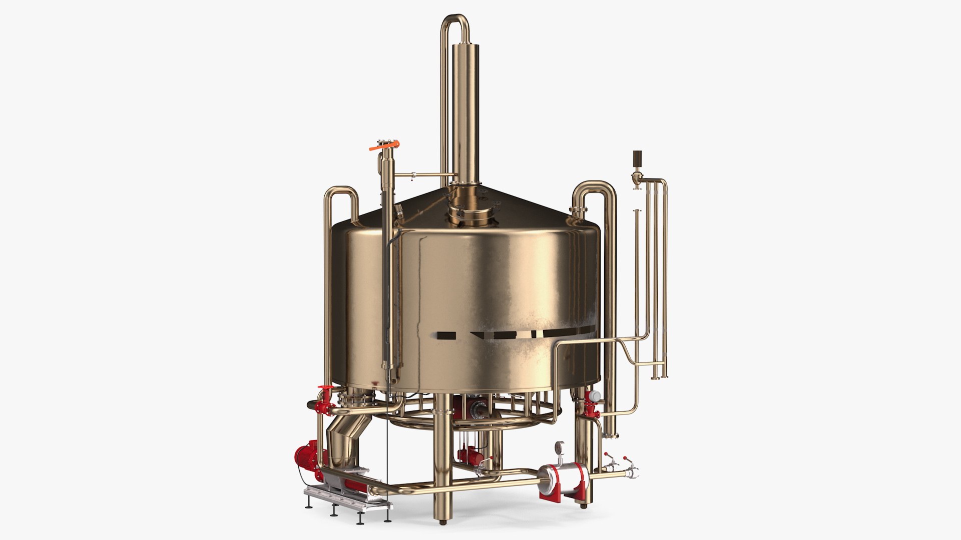 Alcohol Distillation Equipment 3D model preview