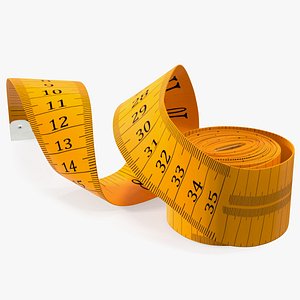 Tailor Measuring Tape 3D, Incl. measuring tape & tailor - Envato Elements