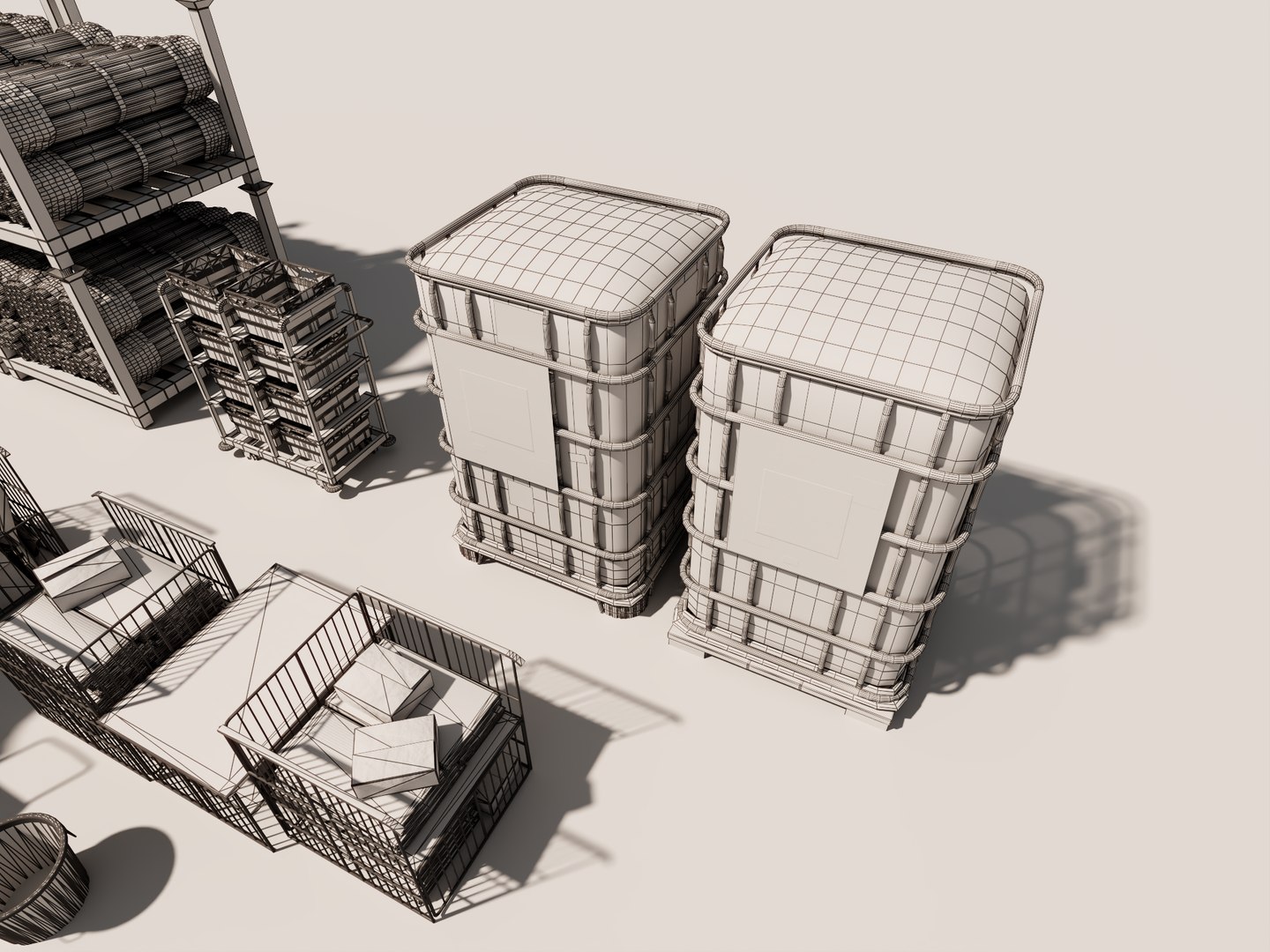 3D Industrial Warehouse Storage Props  Pipe Rack Collection model https://p.turbosquid.com/ts-thumb/xD/5jltUf/6s/industrialwarehouse11/png/1782132314/1920x1080/fit_q87/eabd21c13270ad2bccf9dbc7a329934c73e1c4ef/industrialwarehouse11.jpg