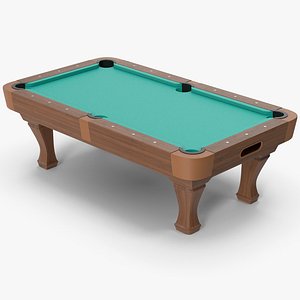 Snooker Billiard  Pool Table 3D model