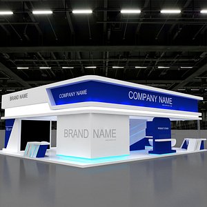 3D model 3D Model Exhibition Booth