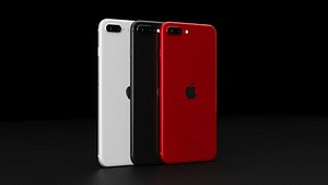 Conept Apple iPhone SE Plus 2020 in Leaked Colors