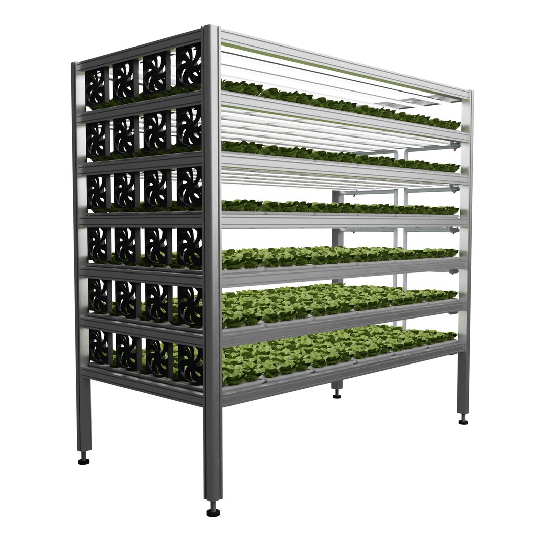 3D Model Vertical Farm Hydroponic - TurboSquid 1762664