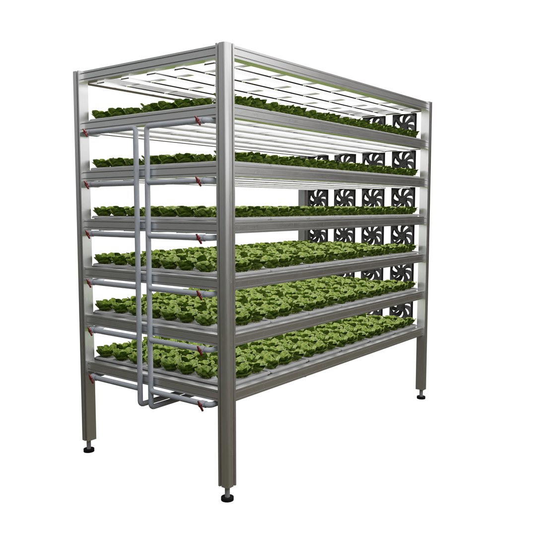 3D Model Vertical Farm Hydroponic - TurboSquid 1762664