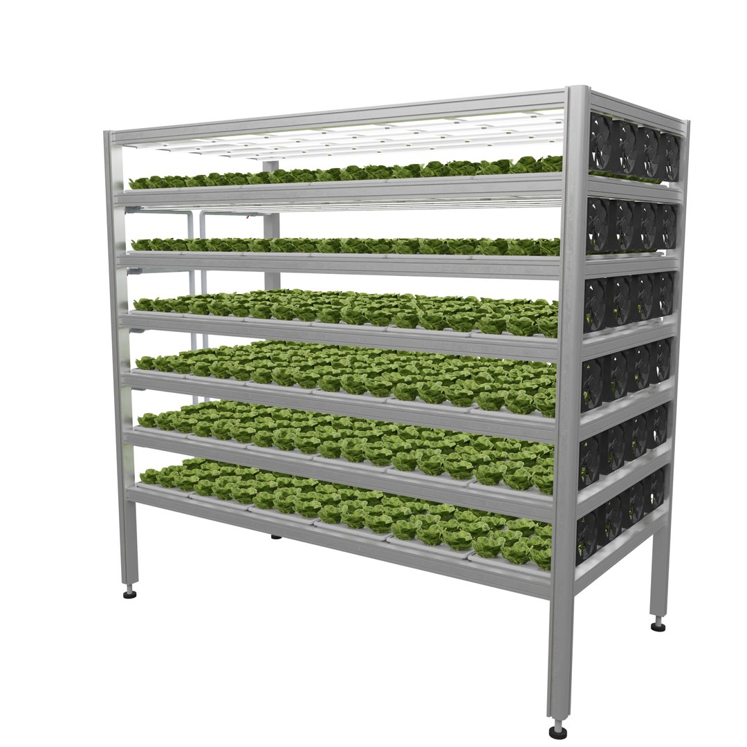 3D Model Vertical Farm Hydroponic - TurboSquid 1762664