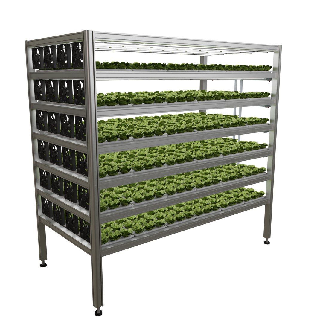 3D Model Vertical Farm Hydroponic - TurboSquid 1762664