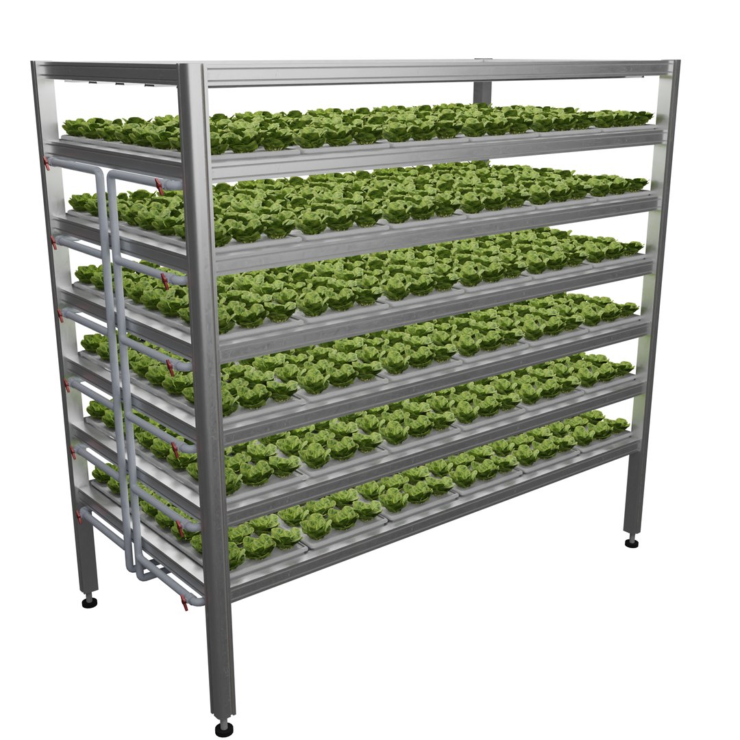 3D Model Vertical Farm Hydroponic - TurboSquid 1762664