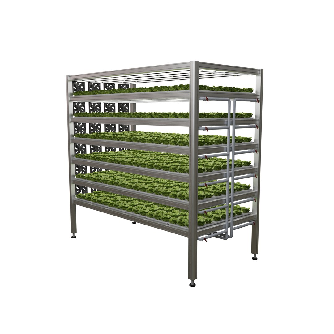 3D Model Vertical Farm Hydroponic - TurboSquid 1762664