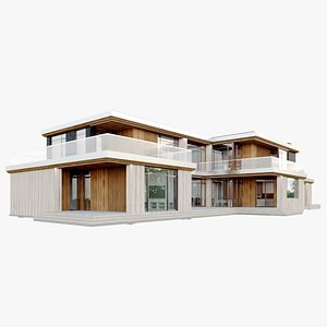 Modern Luxury House 3D model