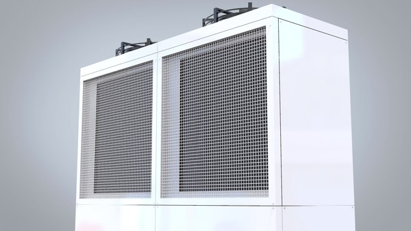 3D unit compressor condensing - TurboSquid 1590639
