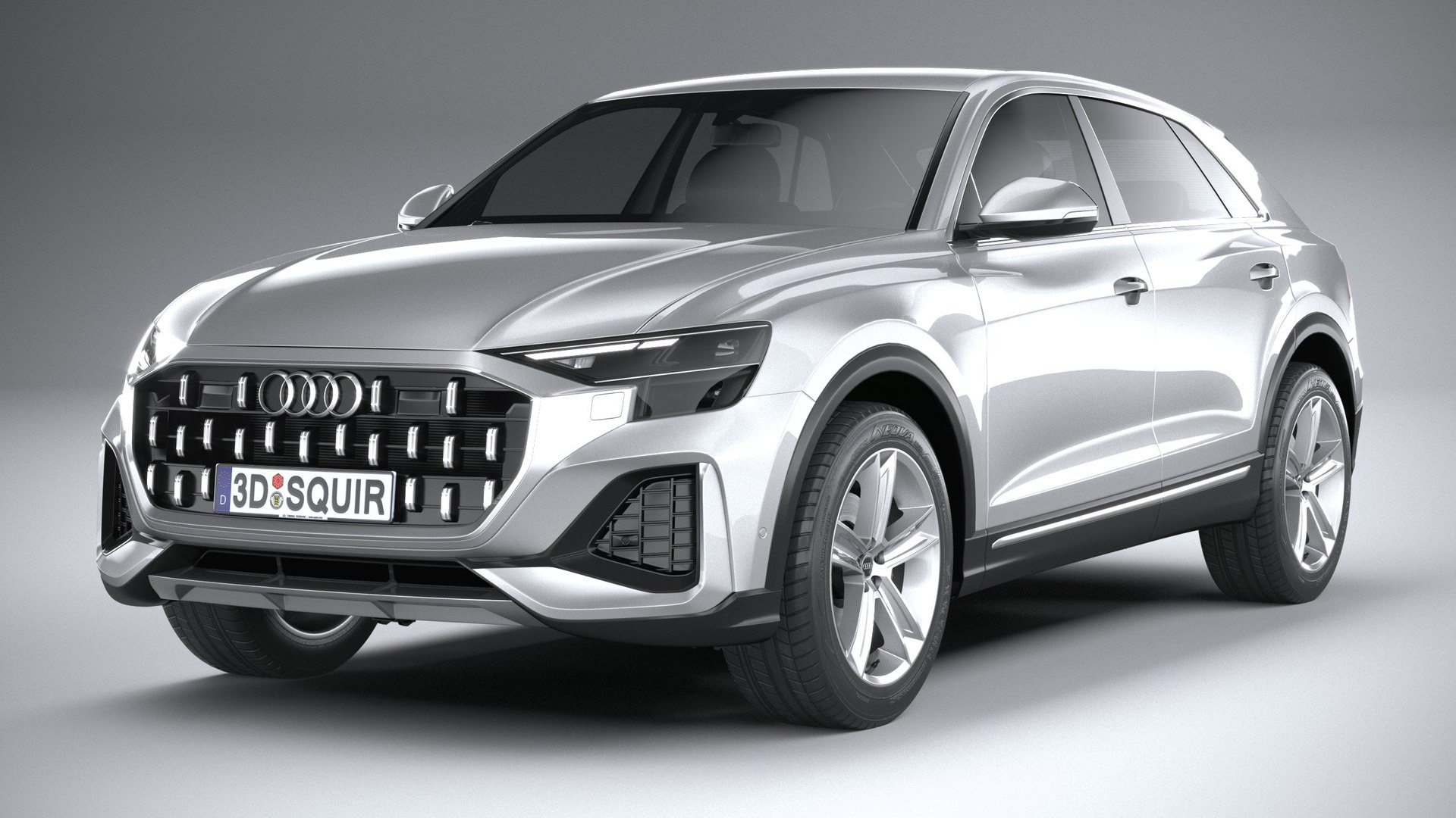 Audi Q8 Basic 2024 3D - TurboSquid 2151164