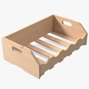 Beech Wood Bottle Rack