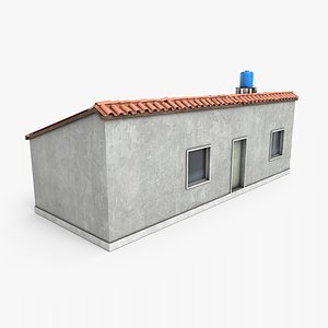 ready favela building 3D model