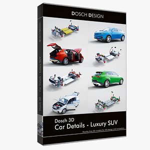 3D Dosch 3D - Car Details - Luxury SUV