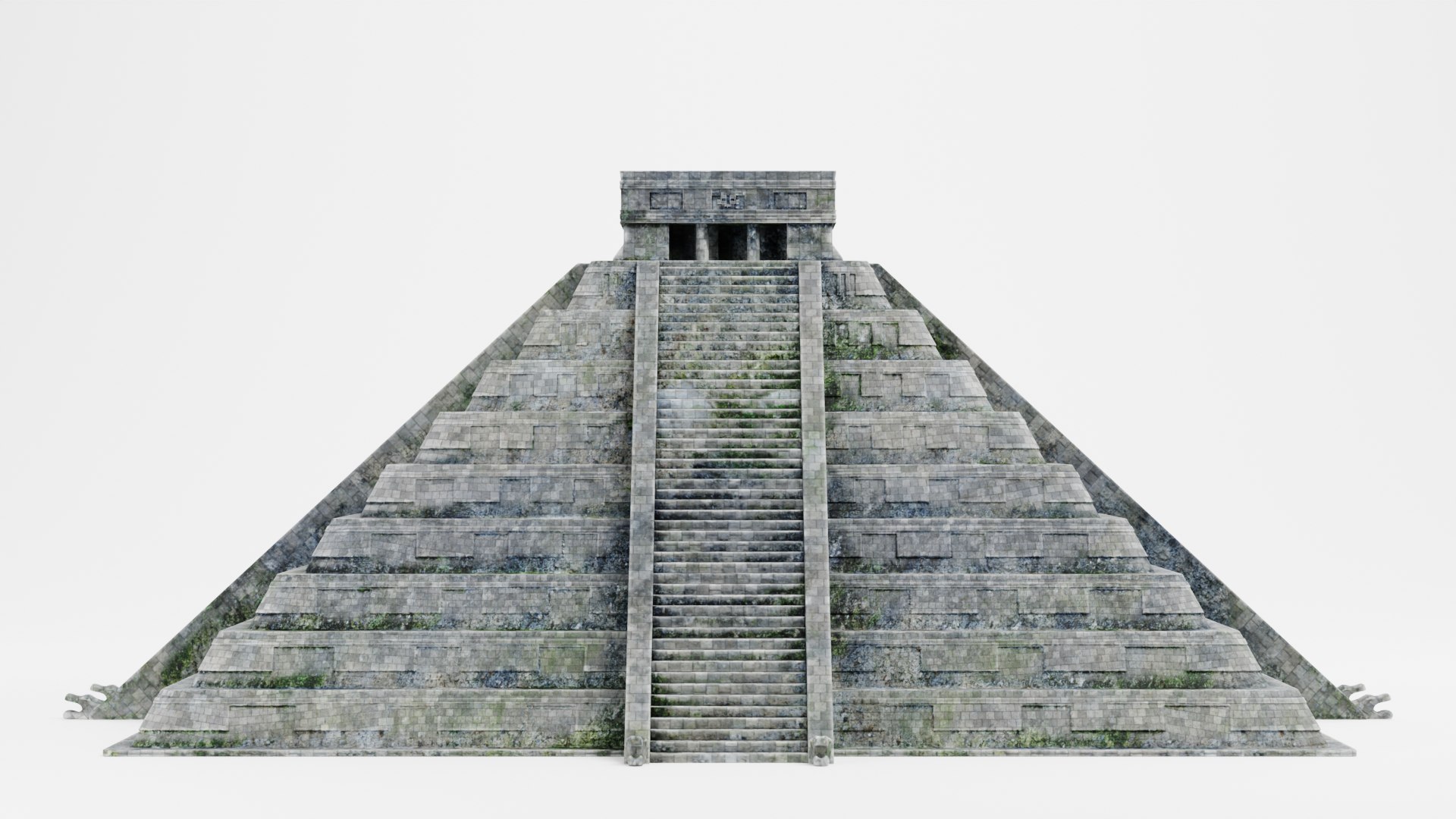 3d Mayan Pyramid - Turbosquid 2029508