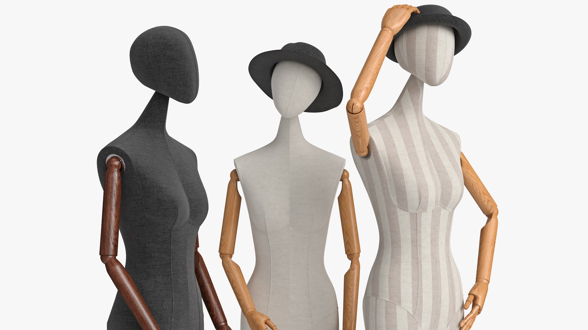 3D Female Mannequins model https://p.turbosquid.com/ts-thumb/xD/MmLGza/rN/femalemannequins_0075/jpg/1663667863/1920x1080/fit_q87/d08faed48859666de335e6c97bcca2b4eea663c7/femalemannequins_0075.jpg