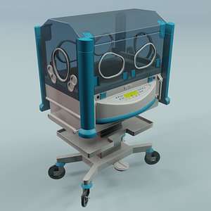 infant incubator si-600 3D