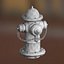 Texturas de hidrante PBR Low Poly Game Ready