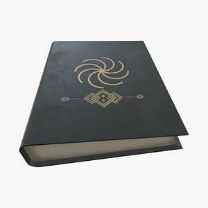3D Medieval Book V 11 model
