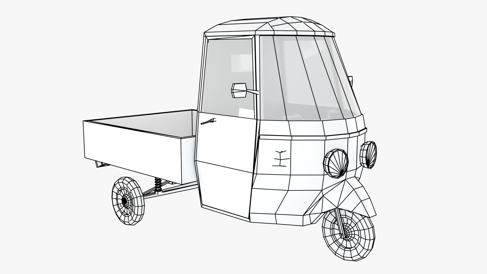 3 Wheel Motorcycle Surf Model - TurboSquid 1845692