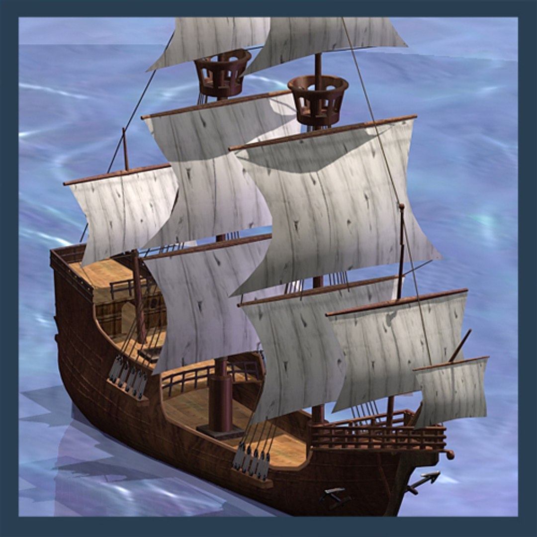 Sailing Ship 3d Max