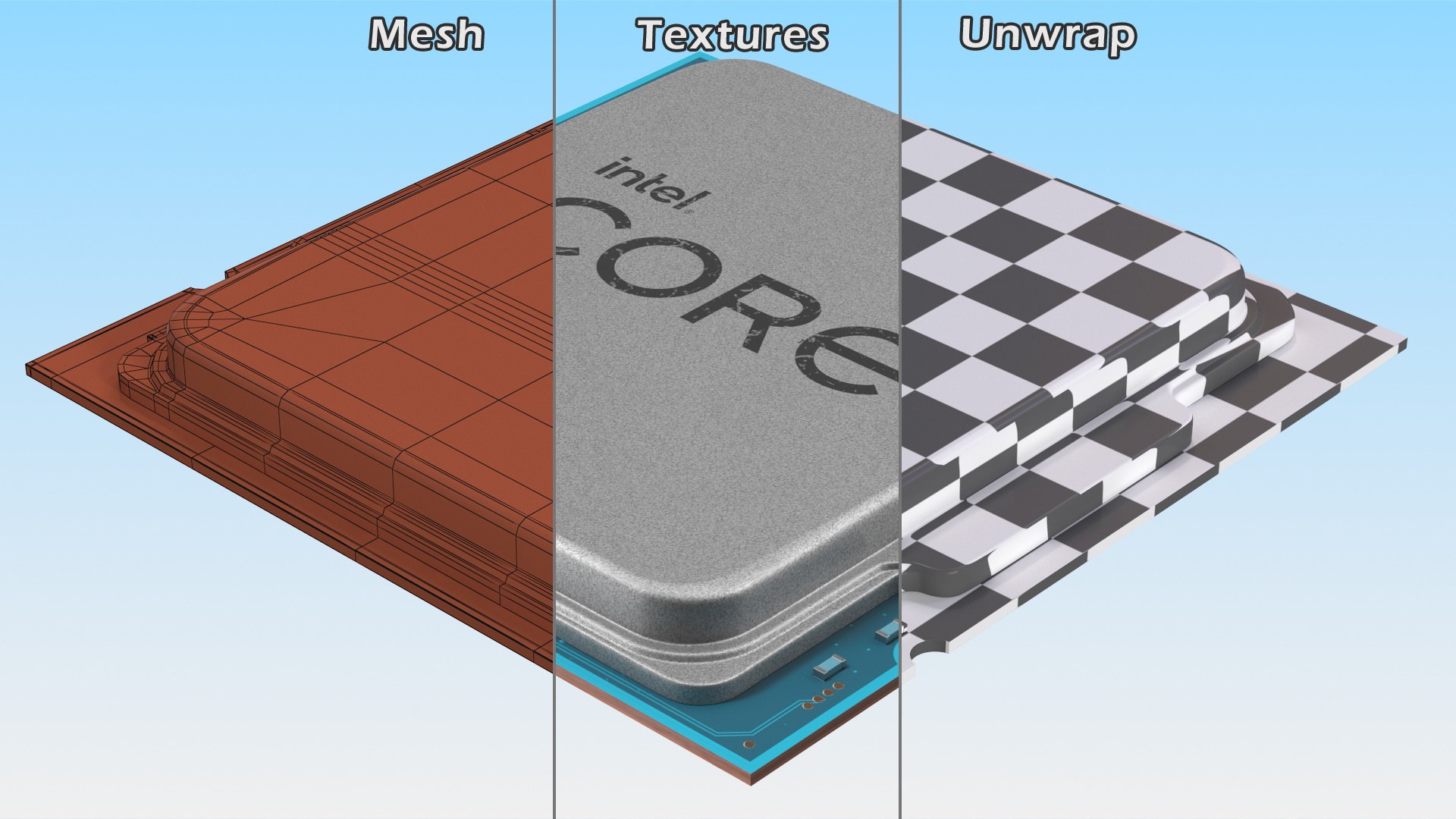 modèle 3D de Processeur Intel i5 - TurboSquid 731523