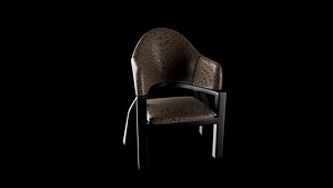 Modern Minimalist Dining Chair Furniture Model