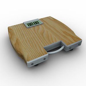 3d weighing machine model