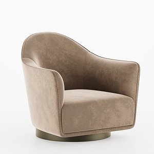 LONGHI Vivienne Armchair 3D model