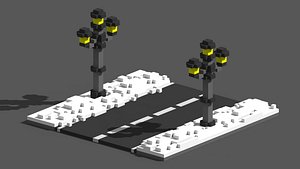 Xmas Road Voxel - 1