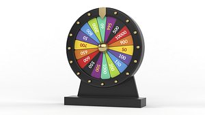 3D model Wheel of Fortune