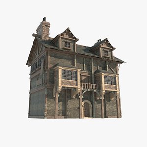 Buildings shops and residences in medieval towns