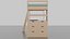 3D Childrens bed 01 05 model
